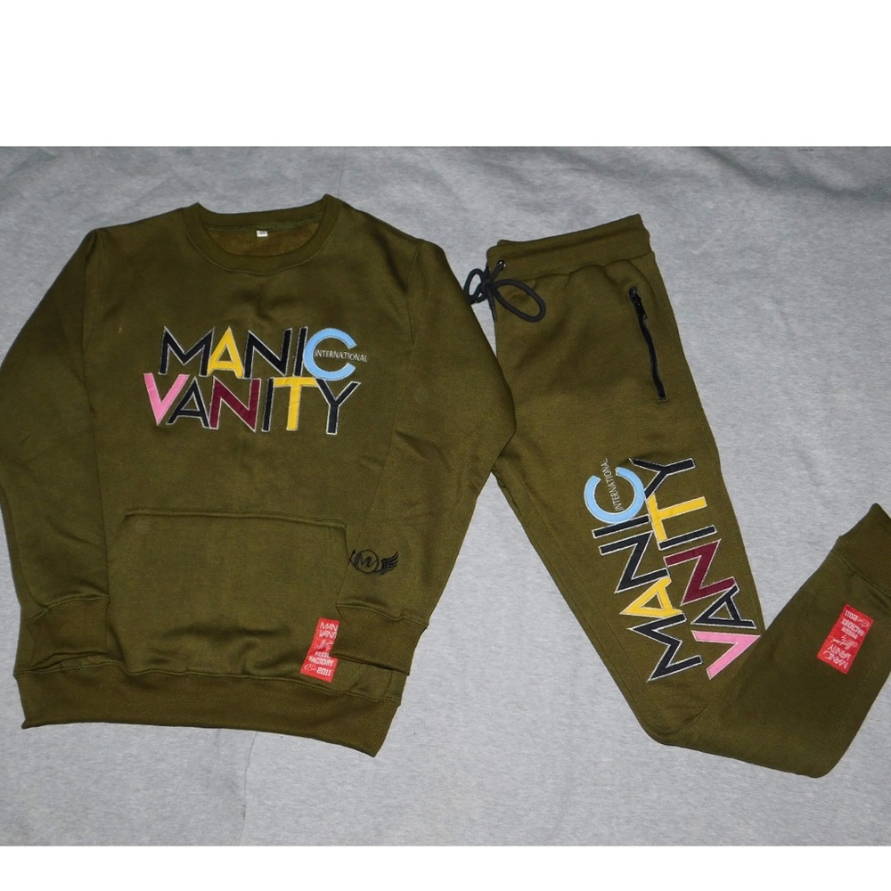 Olive green international jogger